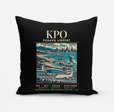 KPO - Poster - Pillow - Black