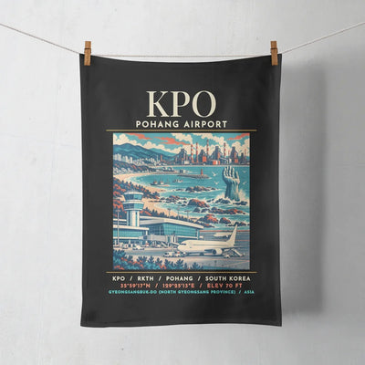 KPO - Poster - Towel - Black