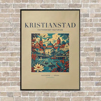 Thumbnail for KRISTIANSTAD - Poster - Canvas Framed - Beige