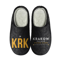 Thumbnail for Kraków John Paul II International Airport (KRK) Slippers & Flip Flops - Slippers - Cotton - Code - Different - Black