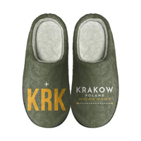 Thumbnail for Kraków John Paul II International Airport (KRK) Slippers & Flip Flops - Slippers - Cotton - Code - Different - Green Army