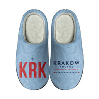 Thumbnail for Kraków John Paul II International Airport (KRK) Slippers & Flip Flops - Slippers - Cotton - Code - Different - Light Blue