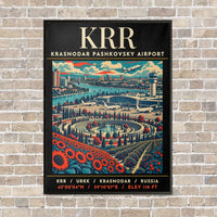 Thumbnail for KRR - Poster - Canvas Framed - Black