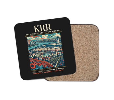 KRR - Poster - Coaster - Black
