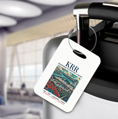 KRR - Poster - Luggage Tag - White