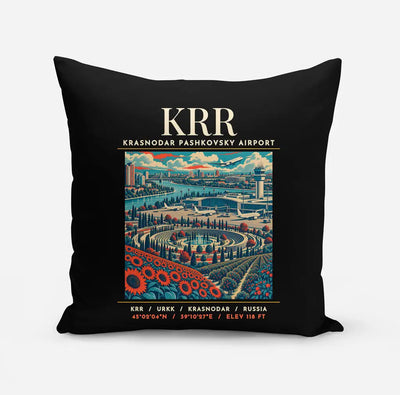 KRR - Poster - Pillow - Black