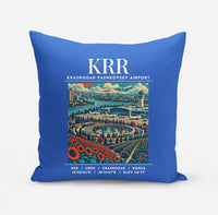 Thumbnail for KRR - Poster - Pillow - Blue
