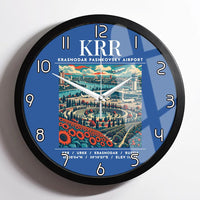 Thumbnail for KRR - Poster - Wall Clock Framed - Blue
