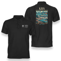Thumbnail for KRS - Poster - Double-Side Polo - Black