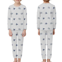 Thumbnail for Kuantan Airport (KUA) Pajamas - Children Pajamas - Light Gray