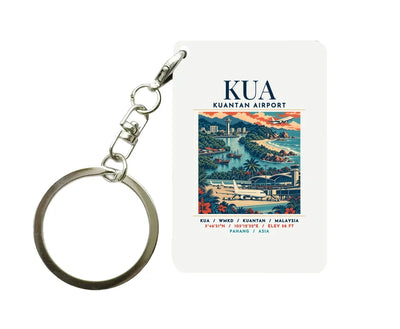 KUA - Poster - Key Chain - White