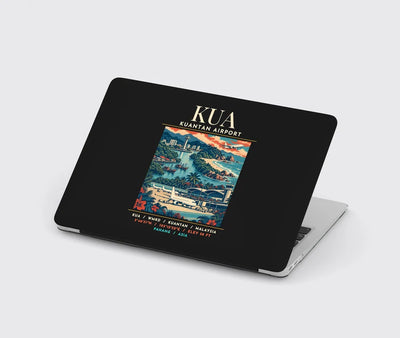 KUA - Poster - MacBook Case - Black