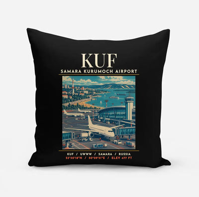 KUF - Poster - Pillow - Black