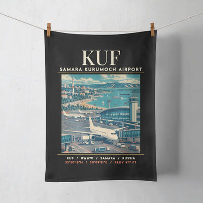 KUF - Poster - Towel - Black