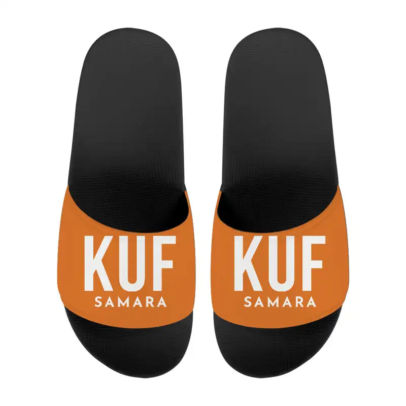 Samara Kurumoch International Airport (KUF) Slippers & Flip Flops - Slippers - Sport - Code - Orange
