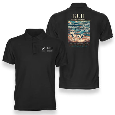 KUH - Poster - Double-Side Polo - Black