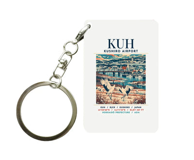 KUH - Poster - Key Chain - White