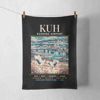 KUH - Poster - Towel - Black