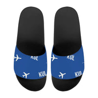 Thumbnail for Kuala Lumpur International Airport (KUL) Slippers & Flip Flops - Slippers - Sport - Pattern - Blue