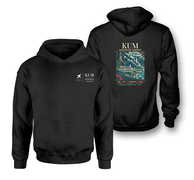 KUM - Poster - Double-Side Hoodie - Black