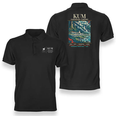 KUM - Poster - Double-Side Polo - Black