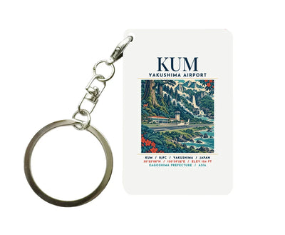 KUM - Poster - Key Chain - White