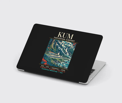 KUM - Poster - MacBook Case - Black