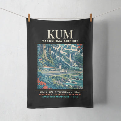 KUM - Poster - Towel - Black