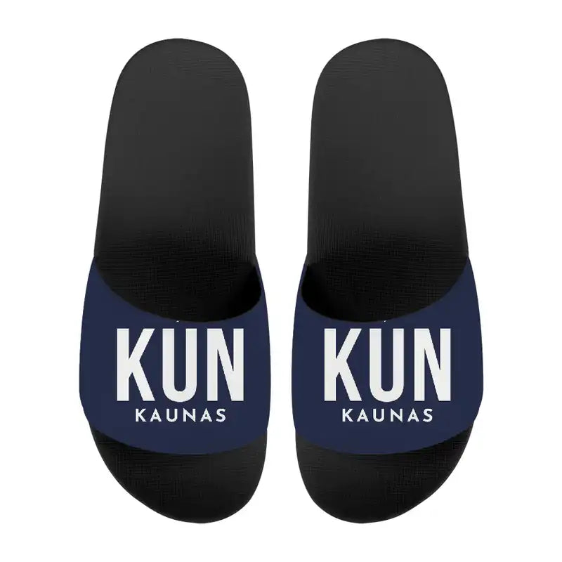 Kaunas International Airport (KUN) Slippers & Flip Flops - Slippers - Sport - Code - Navy Blue