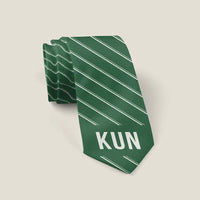 Thumbnail for Kaunas International Airport (KUN) Ties - Tie - Stripe - Green