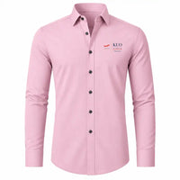Thumbnail for Kuopio Airport (KUO) Shirts - Long Sleeve Shirt - Front - Pink