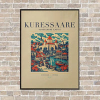Thumbnail for KURESSAARE - Poster - Canvas Framed - Beige