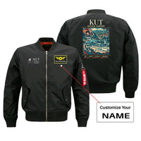 Thumbnail for KUT - Poster - Bomber Jacket - Black + NAME