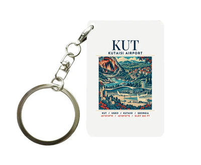 KUT - Poster - Key Chain - White