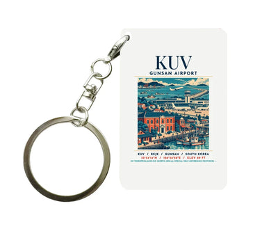 KUV - Poster - Key Chain - White