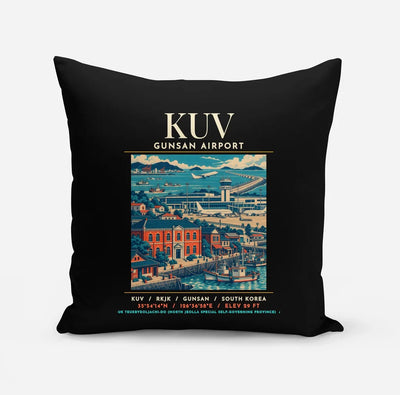 KUV - Poster - Pillow - Black