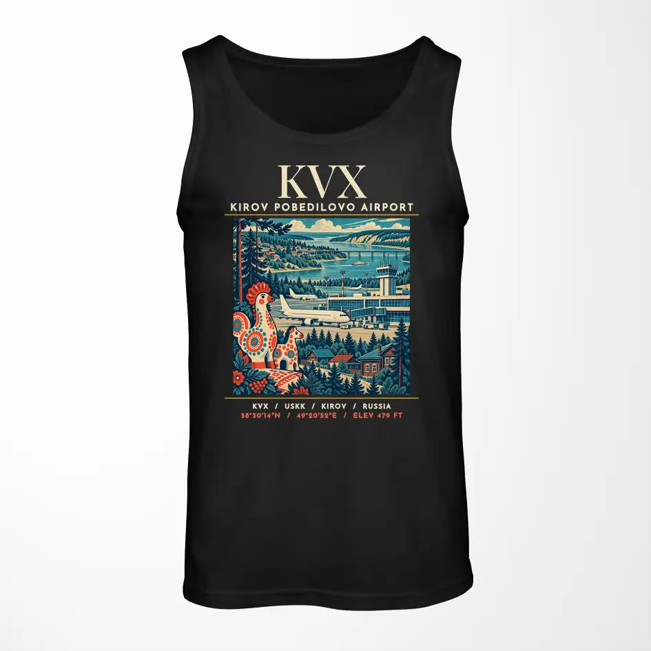 KVX - Poster - Tank Top - Black