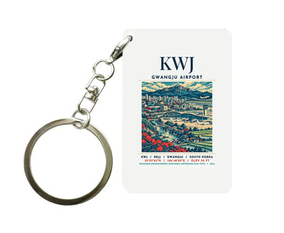 KWJ - Poster - Key Chain - White