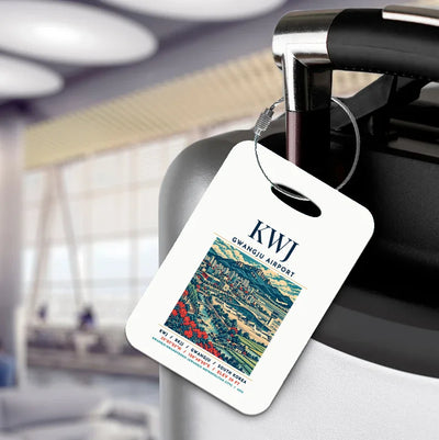 KWJ - Poster - Luggage Tag - White