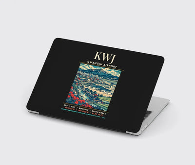 KWJ - Poster - MacBook Case - Black