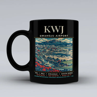 KWJ - Poster - Mug - Black