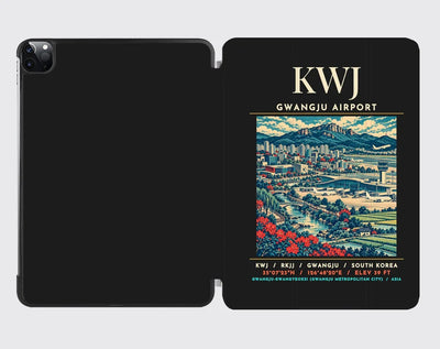 KWJ - Poster - iPad Case - Black