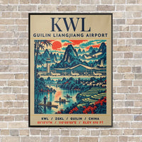Thumbnail for KWL - Poster - Canvas Framed - Beige