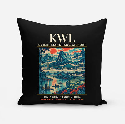 KWL - Poster - Pillow - Black