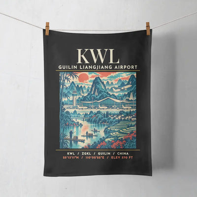 KWL - Poster - Towel - Black