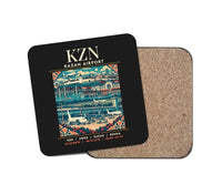 Thumbnail for KZN - Poster - Coaster - Black