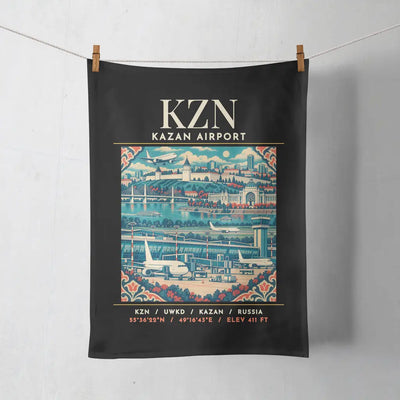 KZN - Poster - Towel - Black