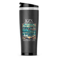 Thumbnail for Kazan International Airport (KZN) Travel Mugs - Poster - Stainless Steel (No Holder) - Gray