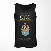 Thumbnail for Kahului Airport OGG Tank Top - Black