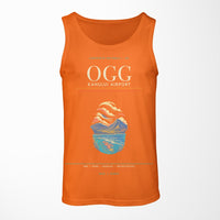 Thumbnail for Kahului Airport OGG Tank Top - Orange